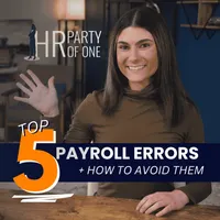 HR Party of One artwork