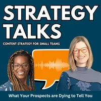 Strategy Talks: Content Strategy for Small Teams artwork