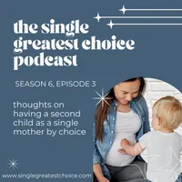 The Single Greatest Choice: For Single Women Exploring Solo Motherhood by Choice (SMBC), Fertility, and Having a Baby on Their Own Through Donor Conception or Adoption artwork