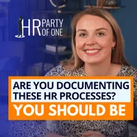 HR Party of One artwork