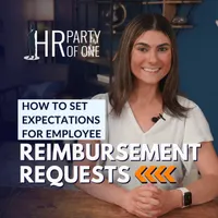 HR Party of One artwork