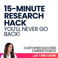 Customer Success Career Coach, Career Tips and Proven Job Interview Strategies For Every Customer Success Manager artwork