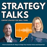Strategy Talks: Content Strategy for Small Teams artwork