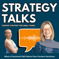 Strategy Talks: Content Strategy for Small Teams artwork