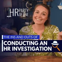 HR Party of One artwork