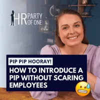 HR Party of One artwork