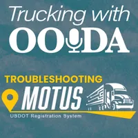 Trucking with OOIDA artwork