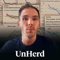 UnHerd with Freddie Sayers artwork