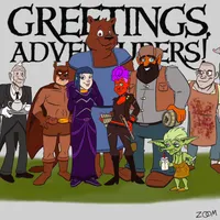 Greetings Adventurers - Dungeons and Dragons 5e Actual Play artwork