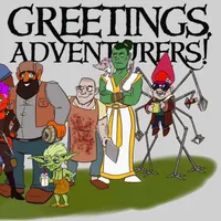 Greetings Adventurers - Dungeons and Dragons 5e Actual Play artwork