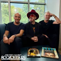 Rockonteurs with Gary Kemp and Guy Pratt artwork