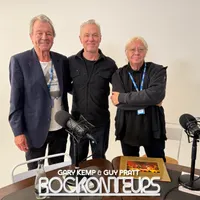 Rockonteurs with Gary Kemp and Guy Pratt artwork