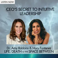 Life, Death & The Space Between with Dr. Amy Robbins artwork
