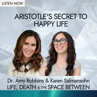 Life, Death & The Space Between with Dr. Amy Robbins artwork