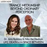 Life, Death & The Space Between with Dr. Amy Robbins artwork