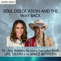 Life, Death & The Space Between with Dr. Amy Robbins artwork