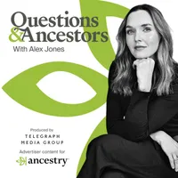 Questions & Ancestors with Alex Jones artwork