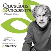 Questions & Ancestors with Alex Jones artwork