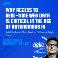 The Agile Brand with Greg Kihlström®: Expert Mode Marketing Technology, AI, & CX artwork