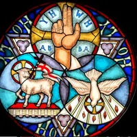 Preaching and Teaching from St. John Ev. Lutheran Church (Sherman Center), Random Lake, Wisconsin artwork