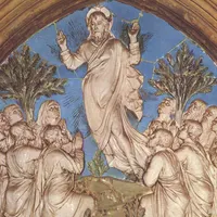 Preaching and Teaching from St. John Ev. Lutheran Church (Sherman Center), Random Lake, Wisconsin artwork