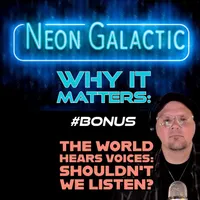 Neon Galactic with James Faulk artwork