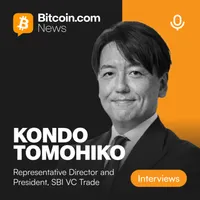 Bitcoin.com News Interviews artwork