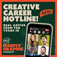 The Deeply Graphic Designcast - DGDC artwork