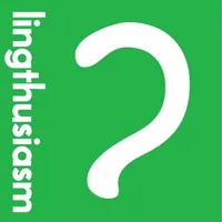Lingthusiasm - A podcast that's enthusiastic about linguistics artwork