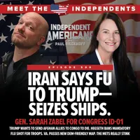 Independent Americans with Paul Rieckhoff artwork