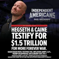 Independent Americans with Paul Rieckhoff artwork