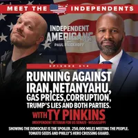 Independent Americans with Paul Rieckhoff artwork