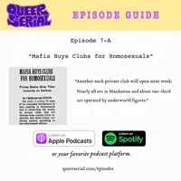 Queer Serial: American LGBTQ+ History artwork