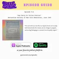 Queer Serial: American LGBTQ+ History artwork