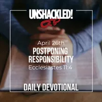 UNSHACKLED! Daily Devotionals artwork