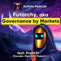 Solfate Podcast - Interviews with blockchain founders/builders on Solana artwork