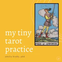my tiny tarot practice artwork