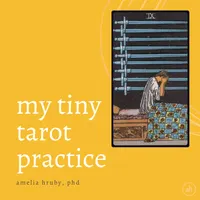 my tiny tarot practice artwork