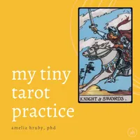 my tiny tarot practice artwork