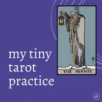 my tiny tarot practice artwork