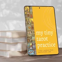 my tiny tarot practice artwork