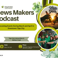 News Makers, presented by the Tippecanoe Gazette artwork