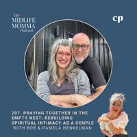 The Midlife Momma Podcast -  Empty nest mom, Parenting adult children, Midlife transition, Christian mom artwork