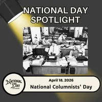 National Day Spotlight | Presented By National Day Calendar artwork