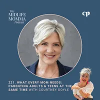 The Midlife Momma Podcast -  Empty nest mom, Parenting adult children, Midlife transition, Christian mom artwork