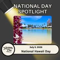 National Day Spotlight | Presented By National Day Calendar artwork