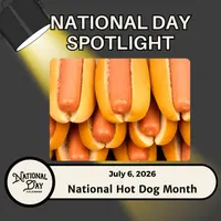 National Day Spotlight | Presented By National Day Calendar artwork