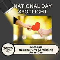 National Day Spotlight | Presented By National Day Calendar artwork