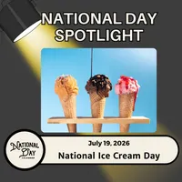 National Day Spotlight | Presented By National Day Calendar artwork