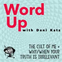 WORD UP with Dani Katz artwork